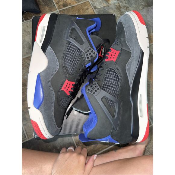 Size 13 - Air Jordan 4 Retro Rare Air - White Lettering